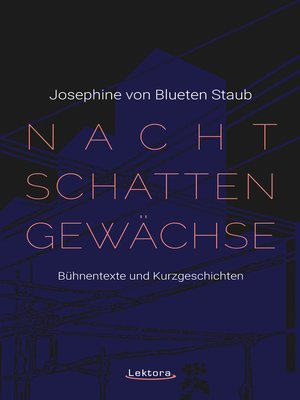 cover image of Nachtschattengewächse